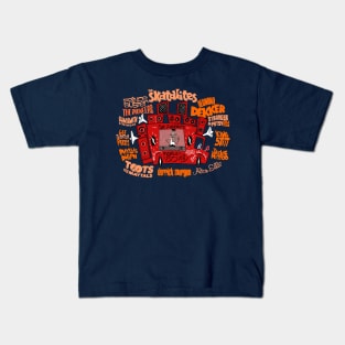 Ska Reggae Mobile Sound System Kids T-Shirt